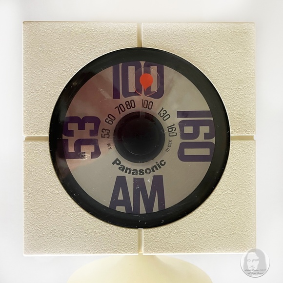 Vintage Panasonic Radio R-47A Transistor Cube Centerport Space Age 70s Atomic - Picture 4 of 16